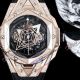 Fake Hublot Big Bang Sang Bleu II tattoo watch rose gold case (4)_th.jpg